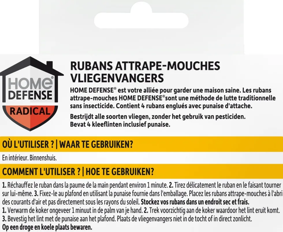 home defense vliegenvangers en kleefstrips
