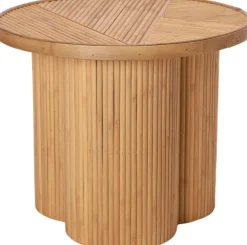 House of Nature bijzettafel Barrhead naturel D 46 H 40 cm