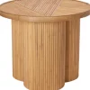 House of Nature bijzettafel Barrhead naturel D 51 H 40 cm