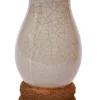 House of Nature kandelaar Anden beige 10 x 10 x 25 cm