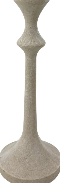 House of Nature kandelaar beige 9 x 9 x 25 cm