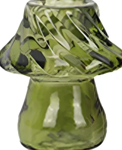 House of Nature kandelaar Elmira groen D 7 H 7 cm