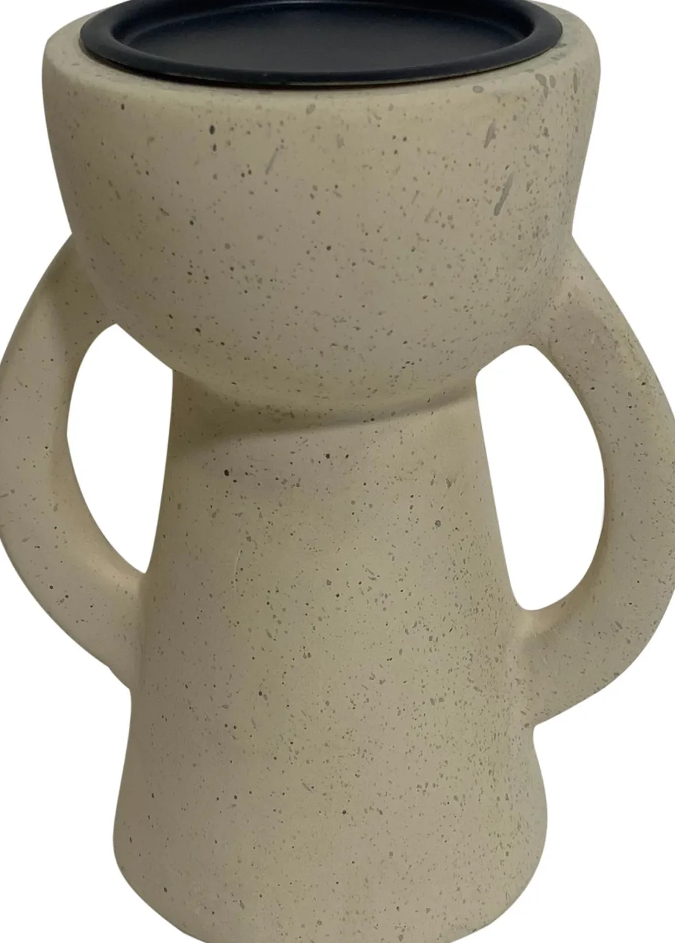 House of Nature kandelaar Sarnia beige 15 x 11 x 18 cm