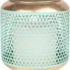 House of Nature windlicht Lapa groen D 12 H 17 cm