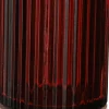 House of Seasons waxinelichthouder Cala rood D 8,5 H 13,5 cm