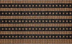 HQ Hamat kokosmat Boutique Stripes and Dots naturel 75 x 45 cm