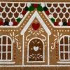 HQ Hamat kokosmat Ruco Print gingerbread house bruin 40 x 60 cm