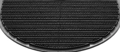 HQ Hamat rubbermat Scraper halfrond zwart 60 x 40 cm