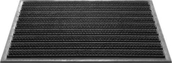 HQ Hamat rubbermat Scraper zwart 60 x 40 cm