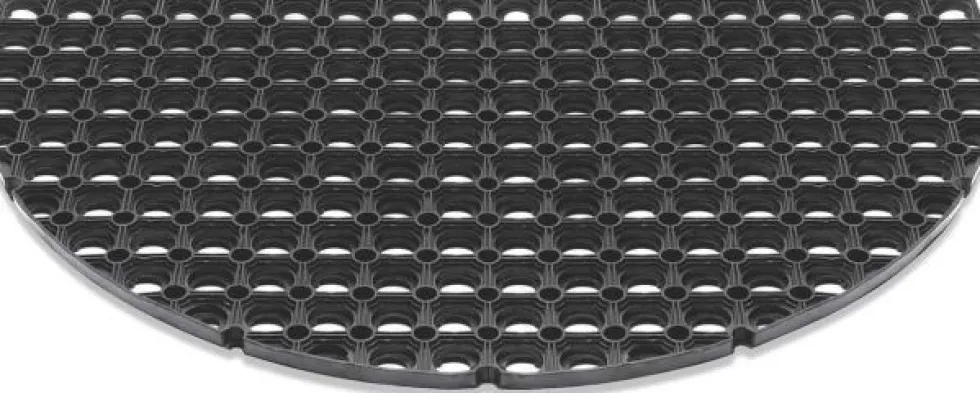 HQ Hamat rubbermat zwart 75 x 45 cm