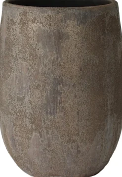 HS bloempot Avion beige D 23 H 30 cm