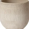 HS bloempot Miami crème D 19 H 17 cm
