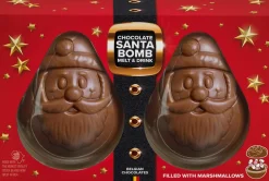 Ickx chocoladebom Santa melk 100 gr 2 stuks