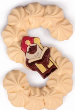 Ickx chocoladeletter Amber wit 220 gr
