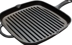 Imperial Kitchen grillpan zwart 26 x 26 x 3,5 cm
