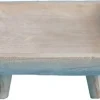 Intatuin decoratiebord op voet Yura naturel 27 x 27 x 10 cm
