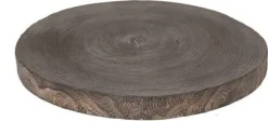 Intatuin decoratiebord Vinz naturel D 36 H 4 cm