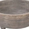 Intatuin decoratiebord Vinz naturel D 33 H 13 cm