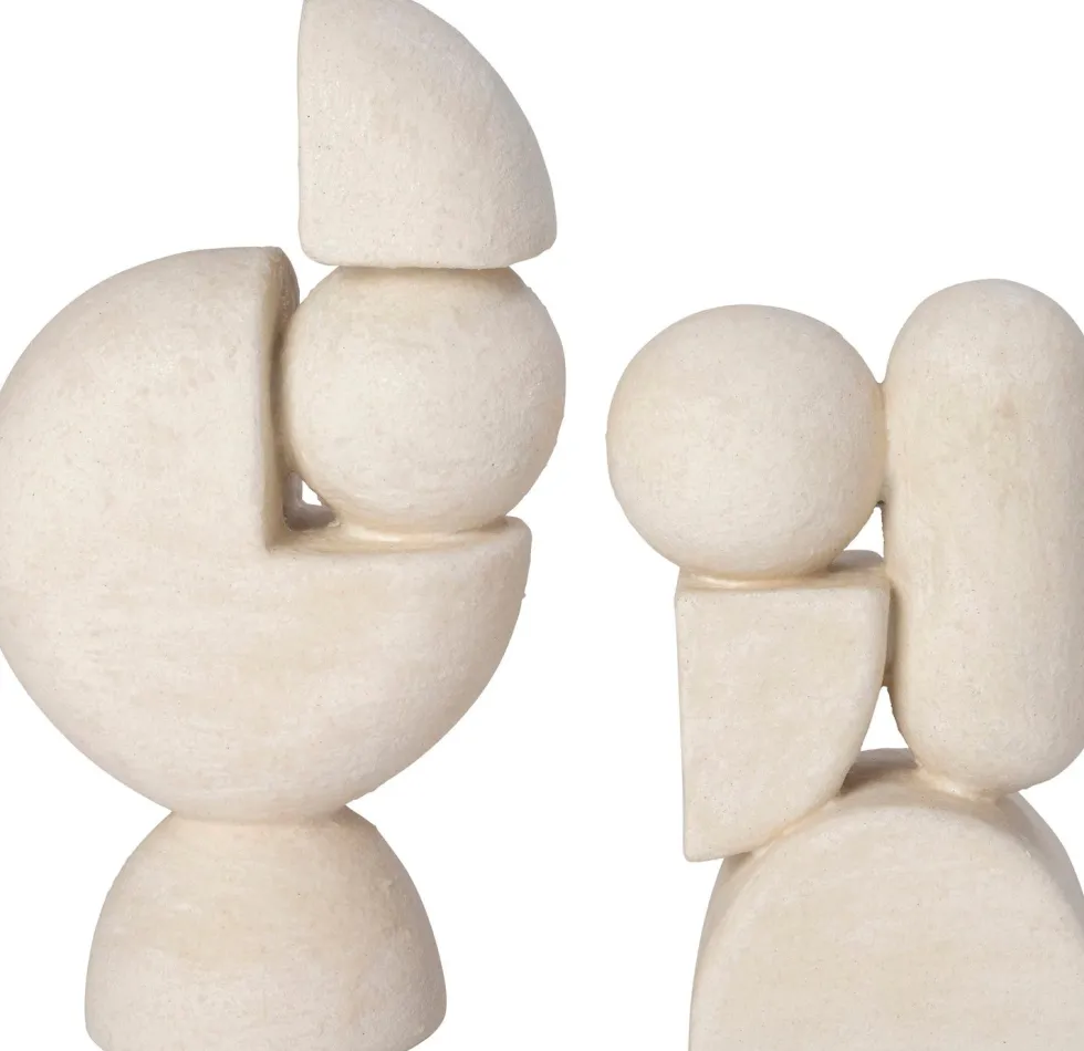 Intratuin beeld Aart crème 15 x 8,5 x 23,5 cm