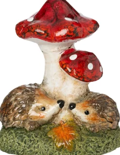 Intratuin beeld egel met kind 7,3 x 5,7 x 8,9 cm