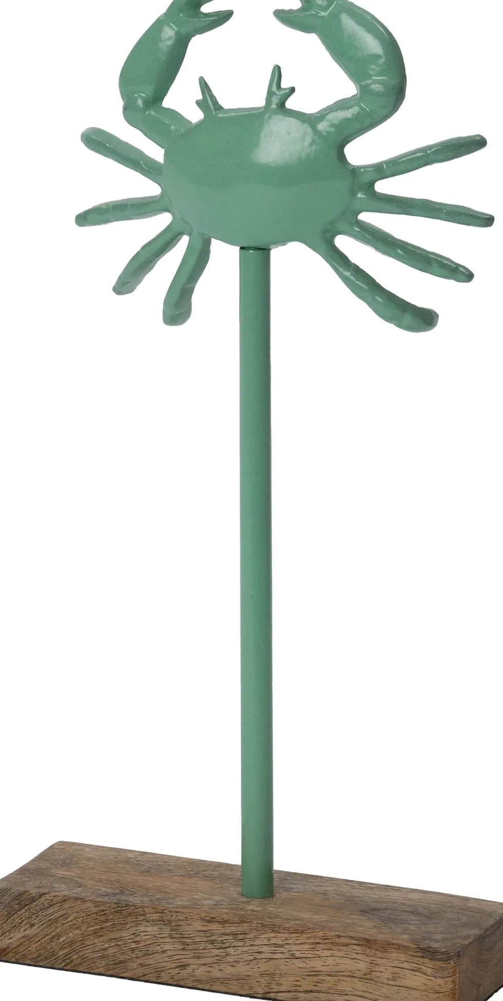 Intratuin beeld Jaba krab blauw 16 x 6 x 34 cm