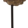 Intratuin beeld op voet Bart schildpad goud 11 x 8 x 34 cm