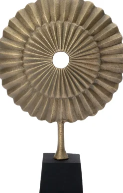 Intratuin beeld op voet Jo goud 32 x 10 x 48,5 cm