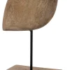 Intratuin beeld op voet Vogel naturel 18 x 6,5 x 21 cm