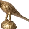 Intratuin beeld Papegaai goud 18 x 6 x 10 cm