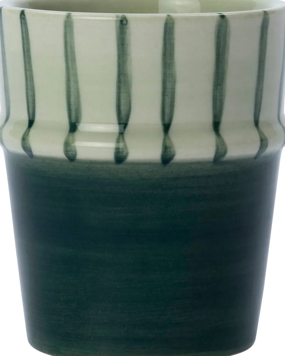 Intratuin beker Laine groen 130 ml