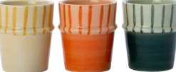 Intratuin beker Laine oranje 130 ml