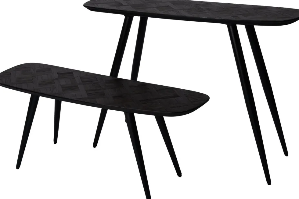 Intratuin bijzettafel Arez naturel 118 x 37 x 80 cm
