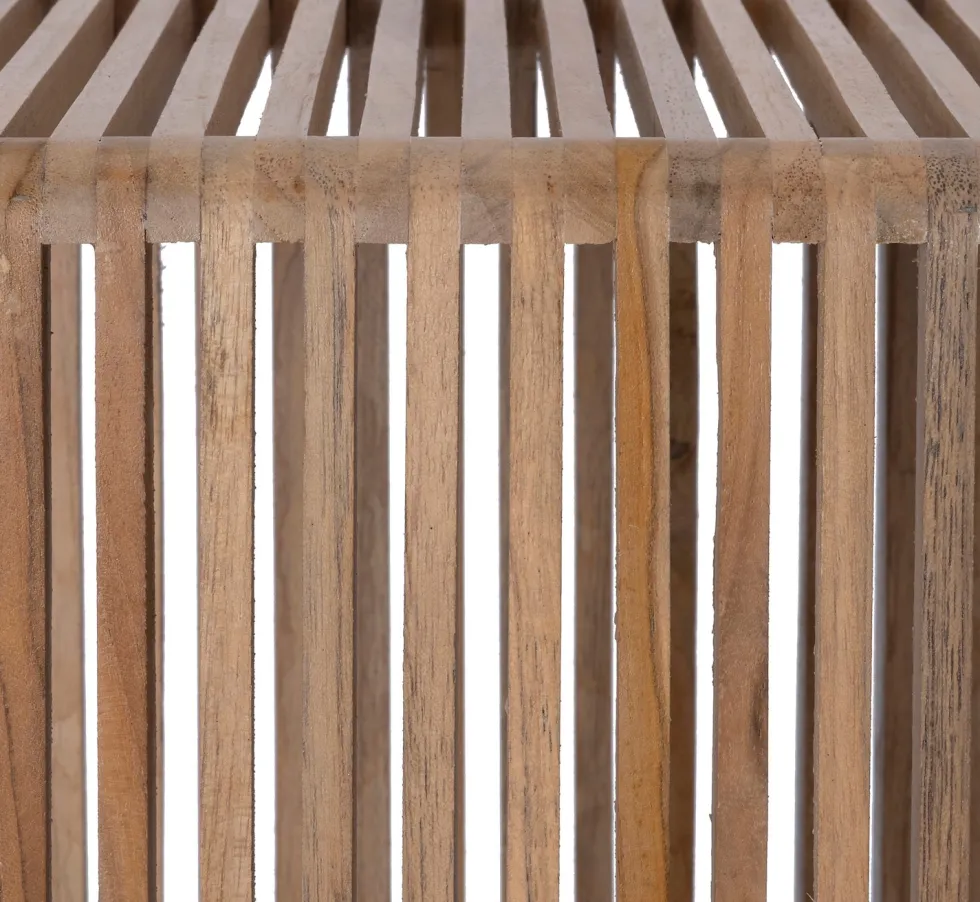 Intratuin bijzettafel Axl naturel 32 x 27 x 86 cm