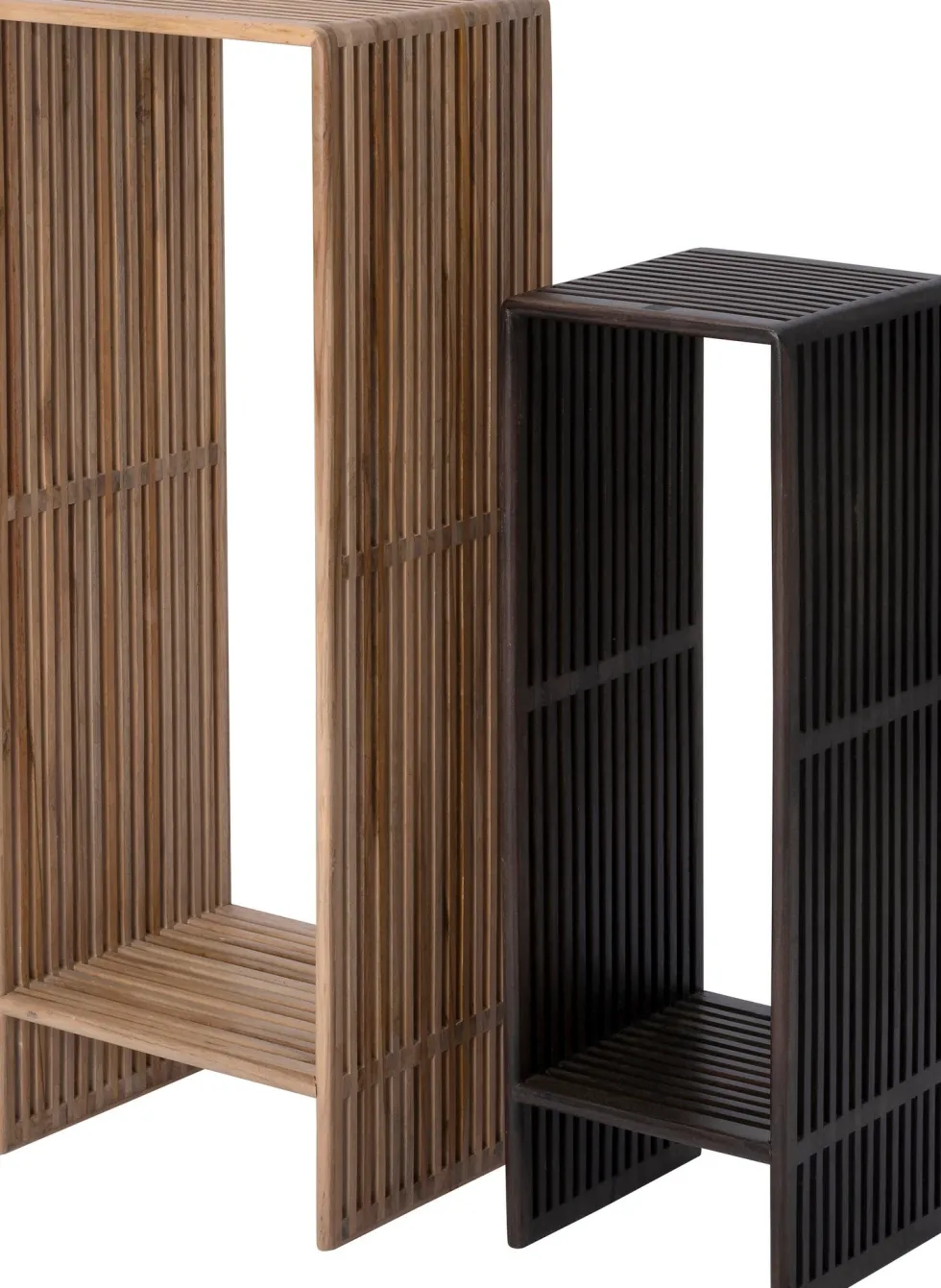 Intratuin bijzettafel Axl naturel 32 x 27 x 86 cm
