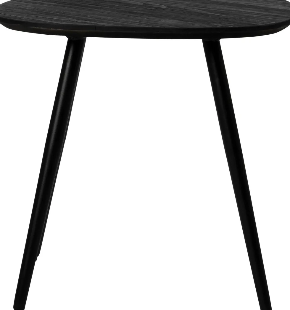 Intratuin bijzettafel Bowi zwart 46 x 41 x 42 cm