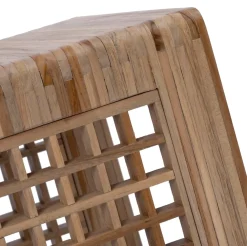 Intratuin bijzettafel Dane naturel 40 x 30 x 57 cm