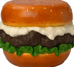 Intratuin bijzettafel hamburger bruin 40 x 38,5 x 31 cm