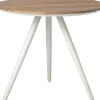 Intratuin bijzettafel Keiss naturel / wit D 40 H 45 cm
