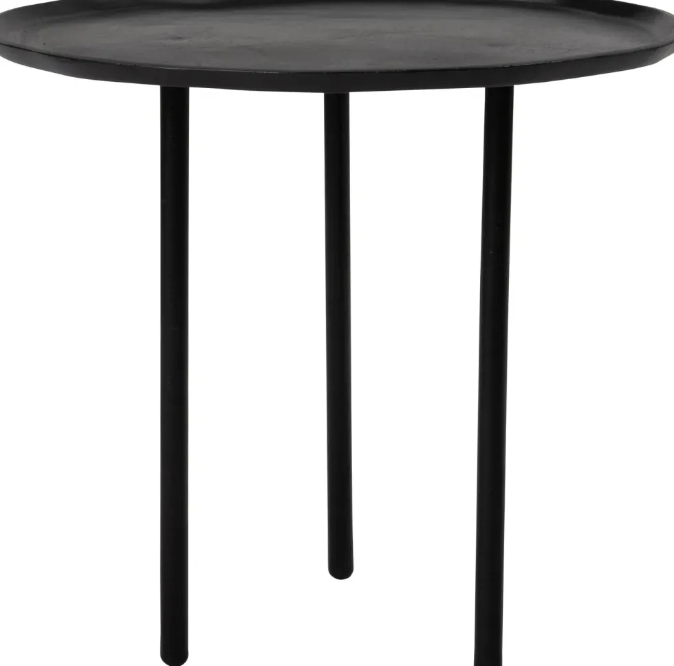 Intratuin bijzettafel Koy zwart 45 x 45 x 40 cm