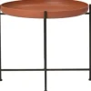 Intratuin bijzettafel Kuni zwart D 51 x H 45 cm