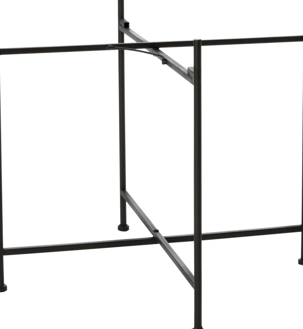 Intratuin bijzettafel Kuni zwart D 51 x H 45 cm
