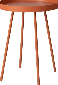 Intratuin bijzettafel Nomi oranje D 40 H 52 cm