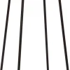 Intratuin bijzettafel Oona zwart / naturel D 35 H 60 cm