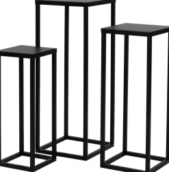Intratuin bijzettafel Ova zwart
