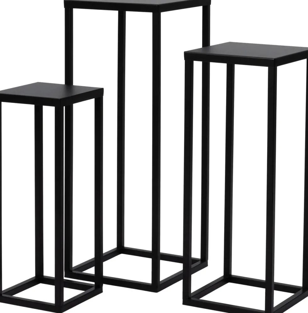 Intratuin bijzettafel Ova zwart