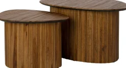 Intratuin bijzettafel Riss naturel 60 x 48 x 36 cm