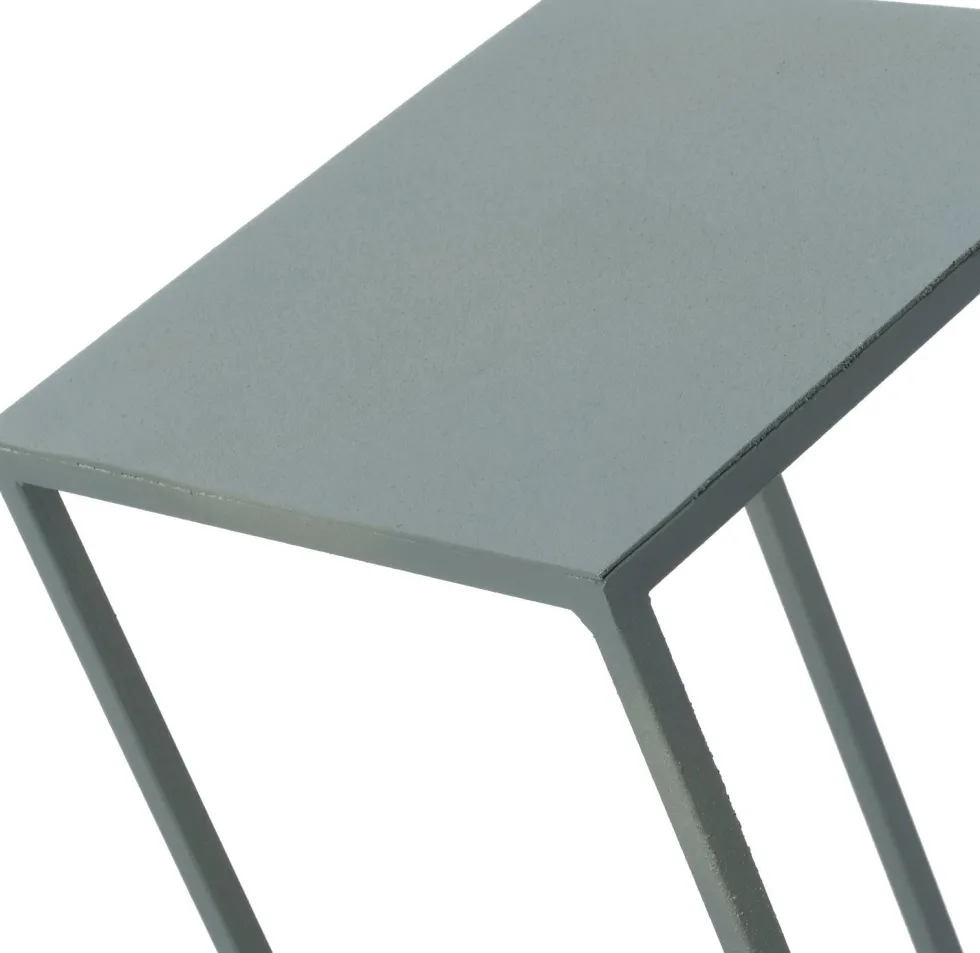Intratuin bijzettafel Roel blauw 22 x 22 x 90 cm