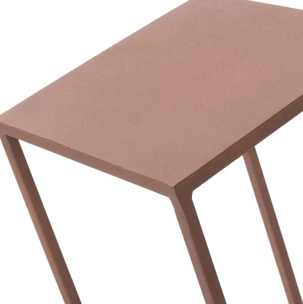 Intratuin bijzettafel Roel roze 25 x 25 x 100 cm