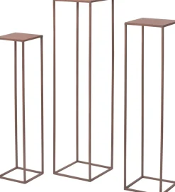 Intratuin bijzettafel Roel roze 25 x 25 x 100 cm