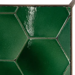 Intratuin bijzettafel Silka groen / goud 56 x 46 x 50 cm